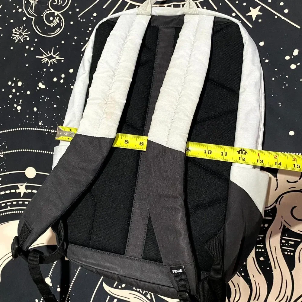 Thule Lithos Backpack 20L White Dark Horse Shoulder Strap Laptop University